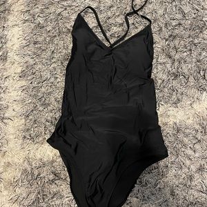 Aerie one piece black swimsuit